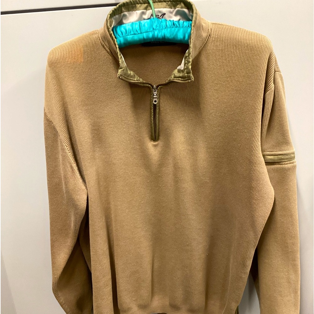 Greg Norman men’s quarter zip sweater